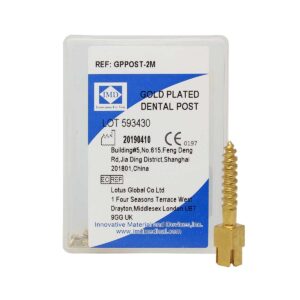 پین داخل کانال طلایی 12 عددی    Gold Screw Posts